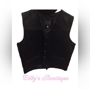 Leather vest